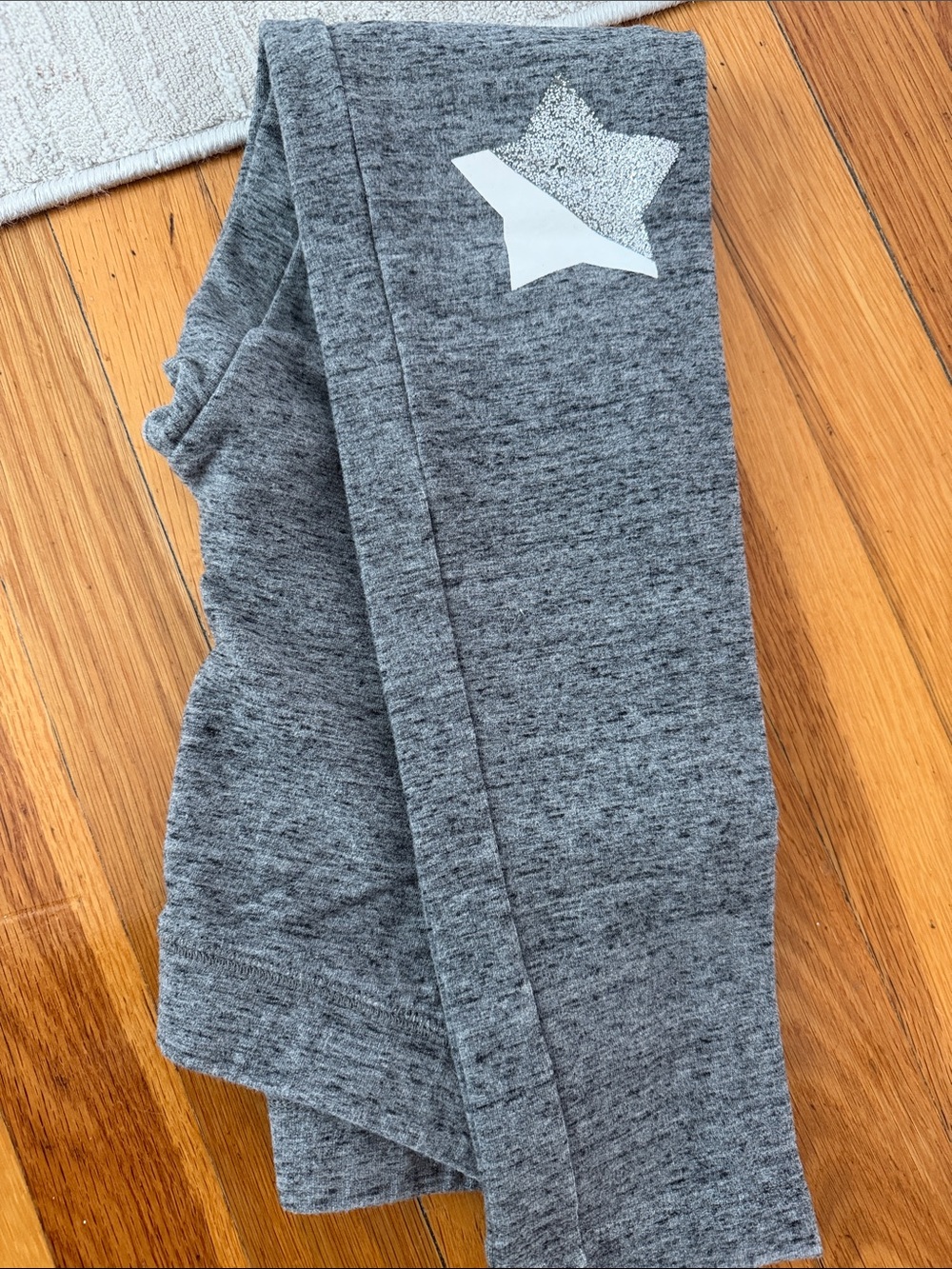 Kids Gray Star Leggings - Soft Everyday Bottoms Crewcuts ❤️